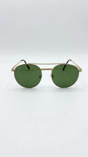 Rayban Round Double Bridge